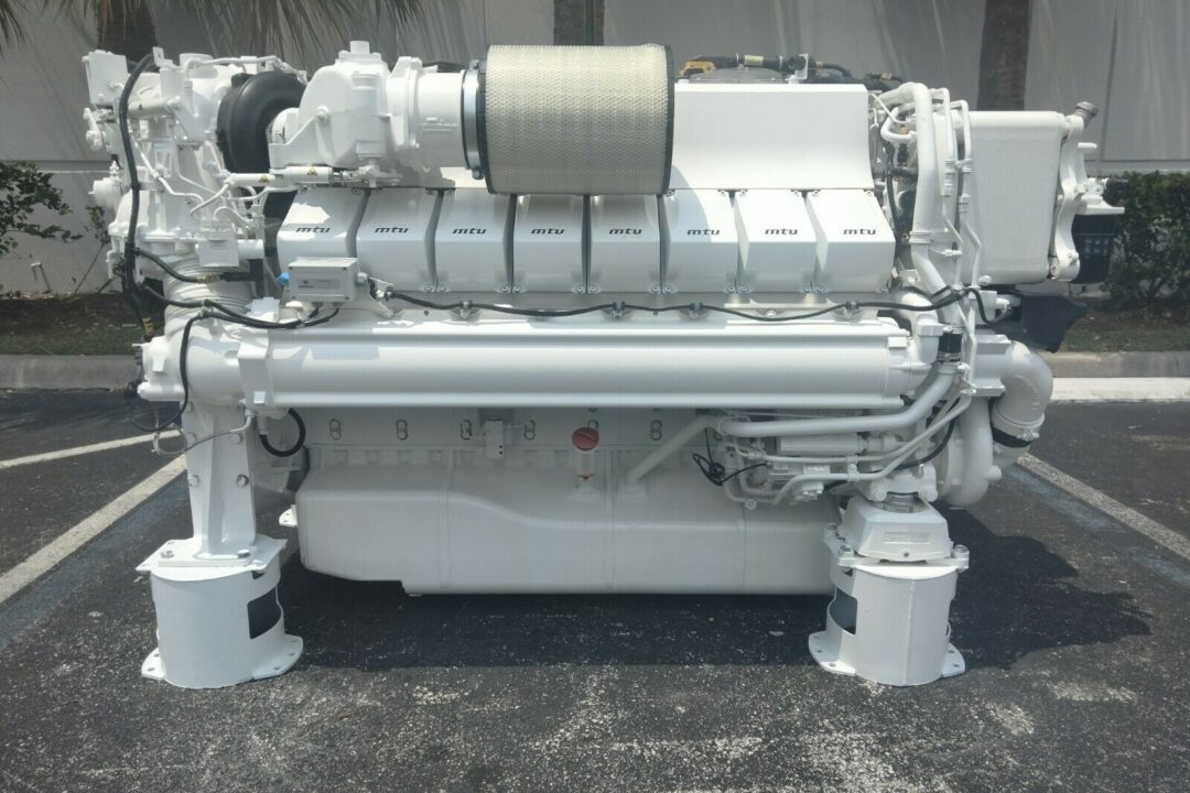 MTU 16v2000 M96L Marine Engine - Year 2015