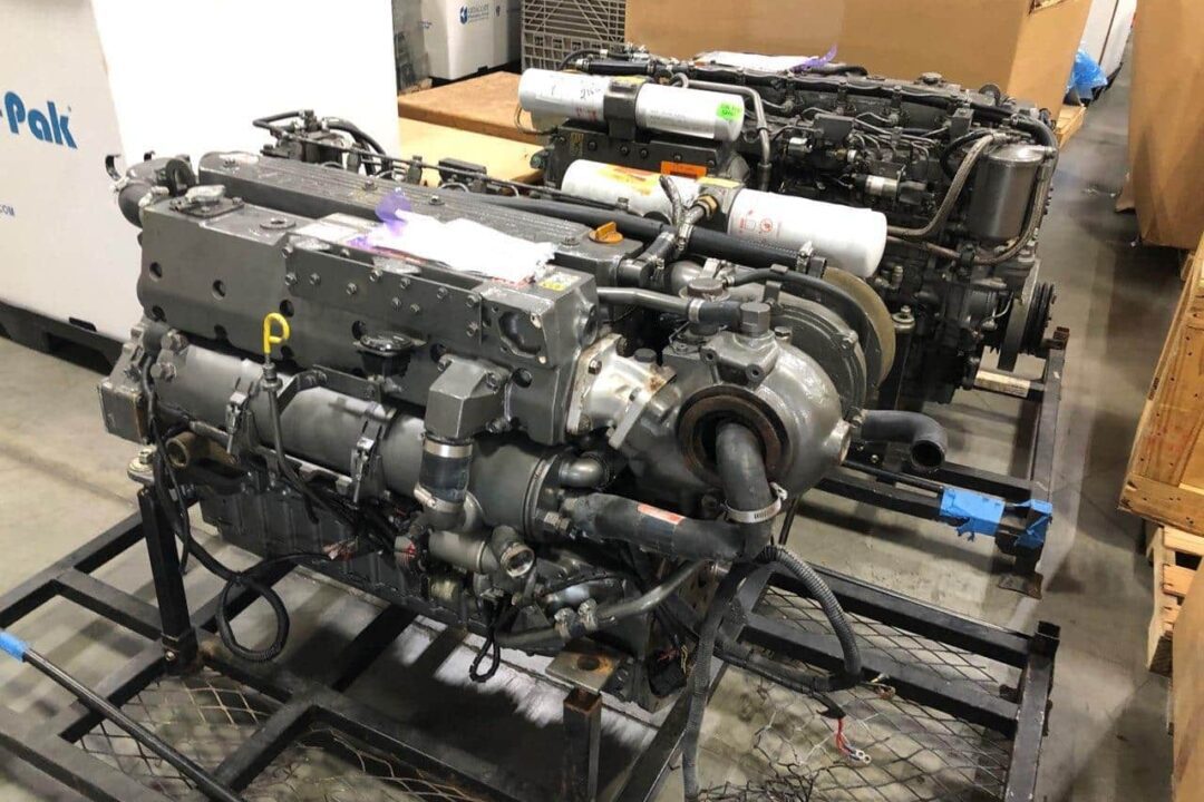 Pair Yanmar 6LY Marine Engines w 440HP  low original hours